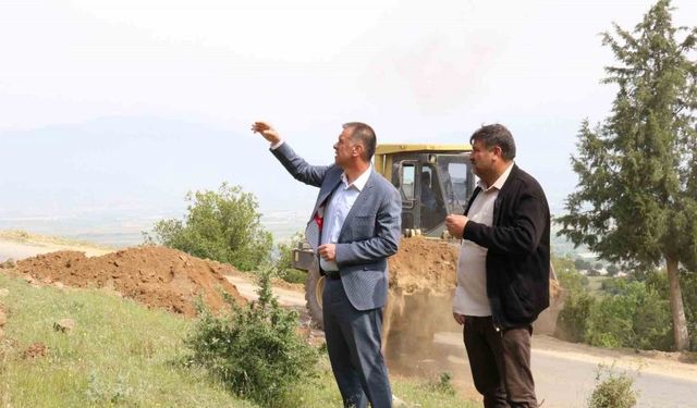 Yenipazar’da Büyükşehir’in çalışmaları devam ediyor