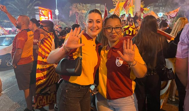 Galatasaray’ın şampiyonluğu Aydın’da coşkuyla kutlandı