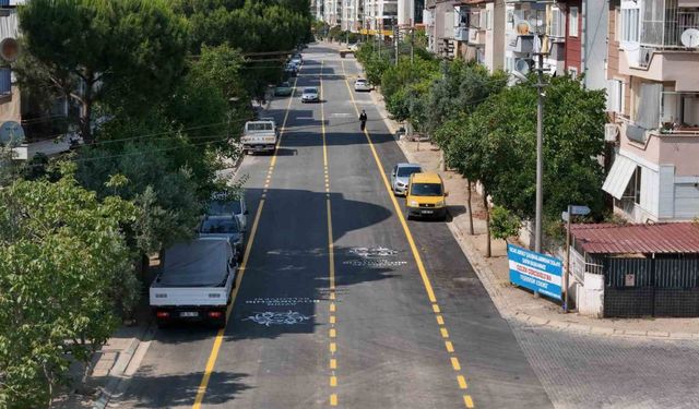 Aydın Büyükşehir Belediyesi yol çalışmalarını sürdürüyor