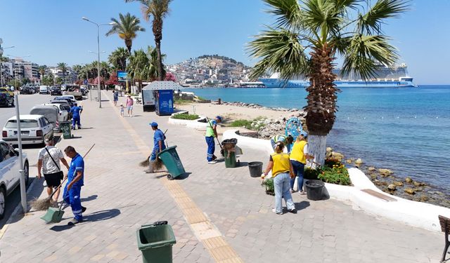 Başkan Çerçioğlu'ndan Kuşadası’nda Çevre Seferberliği