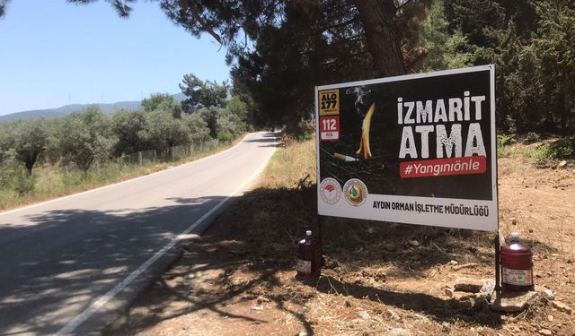 Aydın Orman İşletme Müdürlüğü yangınlara karşı yeni önlem aldı