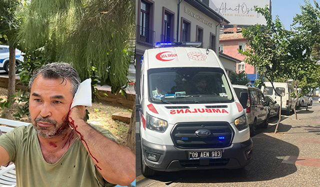 Soda şişesini tartıştığı kişinin kafasında kırdı
