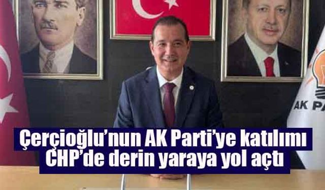 Kendirlioğlu: “Çerçioğlu’nun AK Parti’ye katılımı CHP’de derin yaraya yol açtı”