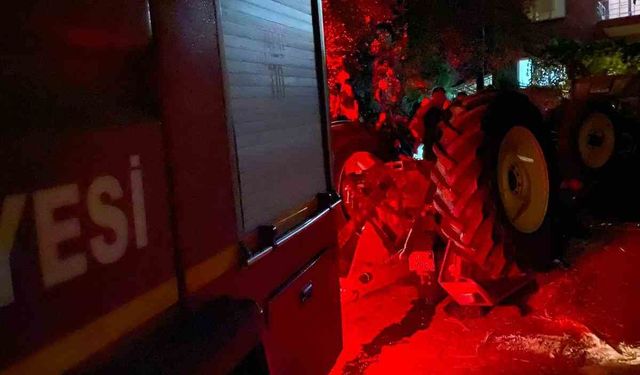 Bozdoğan’da traktör devrildi: 1 ölü