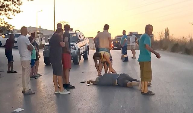 Kuşadası’nda otomobil ile motosiklet kafa kafaya çarpıştı: 1 ölü