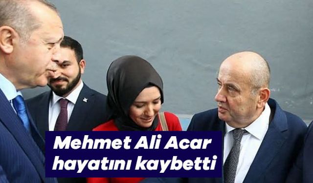Aydın Siyasetinin Tanınan İsmi Acar Hayatını Kaybetti