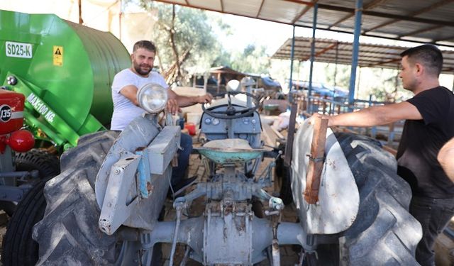 Ata yadigarı traktör 77 yıldır çalışıyor
