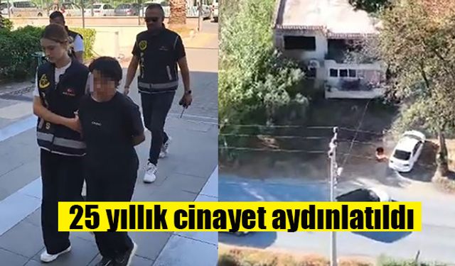 25 yıllık olay aydınlatıldı