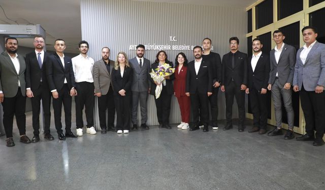 Başkan Çerçioğlu’na AK Parti Aydın İl Gençlik Kolları’ndan Ziyaret