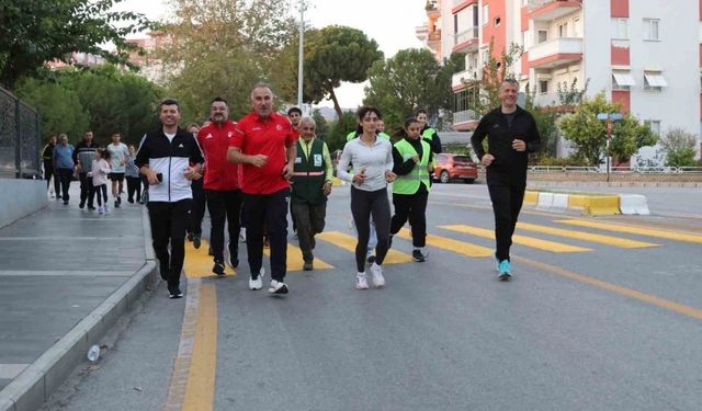 Aydın’da ’Halk Koşusu’ etkinliği gerçekleştirildi