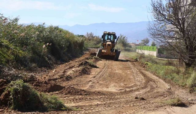 Nazilli Belediyesi’nden Sümer’de yeni yol yapım çalışması başlattı