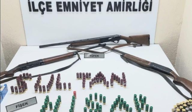 Sultanhisar’da ruhsatsız silah operasyonu: 1 yakalama