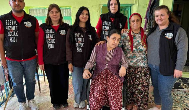 Koçarlı Belediyesi Sosyal Hizmet Destek Ekibi ihtiyaç sahiplerinin yanında olmayı sürdürüyor