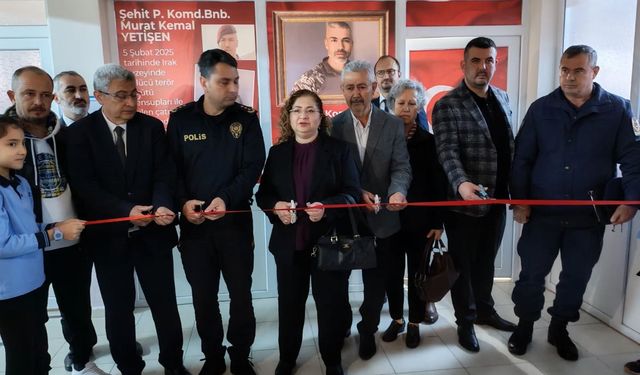 Şehit Binbaşı Yetişen'in adı Mursallı'da kurulan kütüphanede yaşayacak
