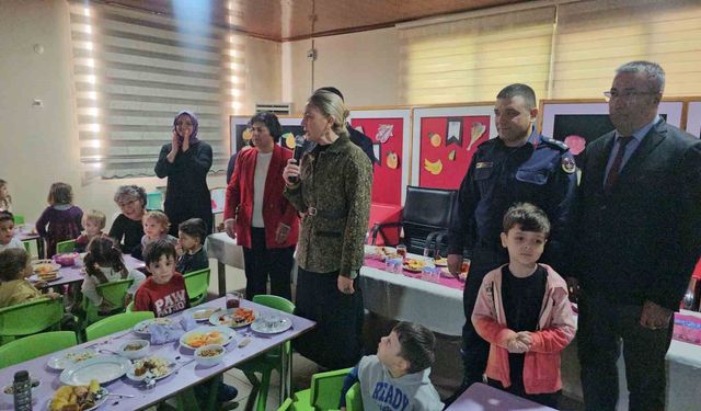 Nazilli'de anaokulu öğrencileri yerli malı haftasını kutladı