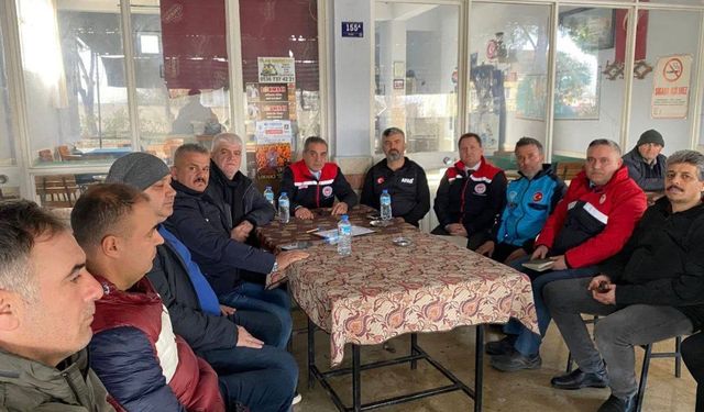 Tarım ve Orman Müdürlüğü'nden sel bölgesinde hasar tespiti