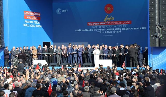 Cumhurbaşkanı Erdoğan’dan Aydın’a Dev Yatırım Açılışı ve Müjdeler