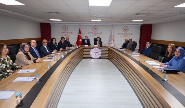 Aydın’da Evde Sağlık Hizmetleri İl Değerlendirme Komisyonu Toplantısı Yapıldı