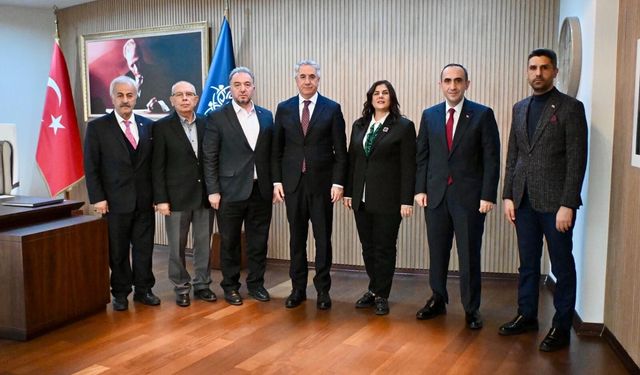 Başkan Çerçioğlu’na Nezaket Ziyareti