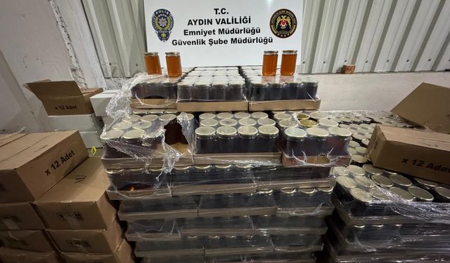 Aydın’da Tonlarca Sahte Ürün Ele Geçirildi