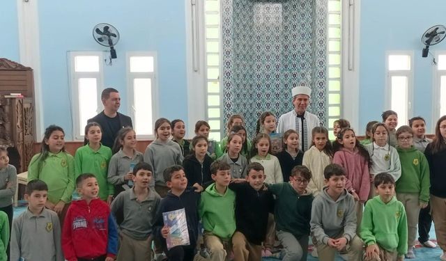 Söke'de öğrenciler camiyi tanıdı, Ramazan'ın anlamını öğrendi