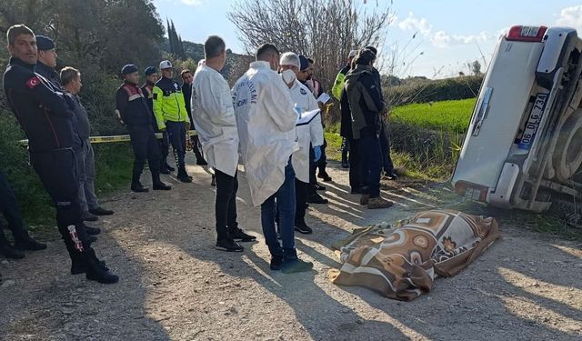 Yaşlı adam tarla komşusunu ezerek öldürdü