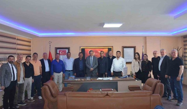 Kuşadası'nda AYESOB seçim çalışmaları sürüyor