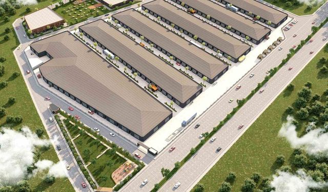 Germencik'te Agroport için ilk kazma vuruldu