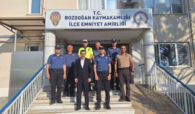 Kaymakam Polat, bayram mesaisindeki personeli yalnız bırakmadı