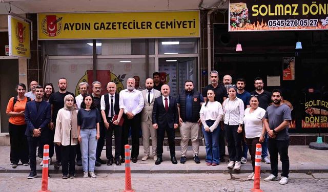 Aydın basınıyla bir araya gelen Vali Varol: 'Basını önemli bir paydaş olarak görüyoruz'