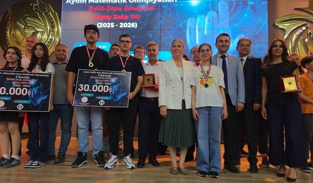 Matematik Olimpiyatları ödülleri sahiplerini buldu
