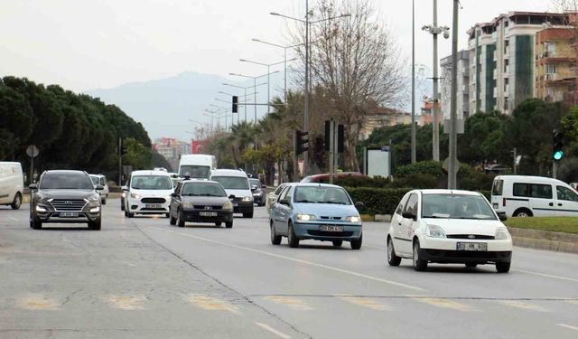 Aydın'da araç sayısı 686 bin oldu