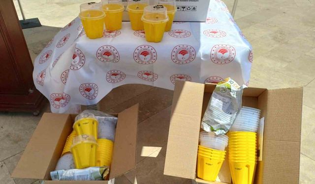 Aydın'da biyoteknik mücadeleye 13 bin tuzak desteği