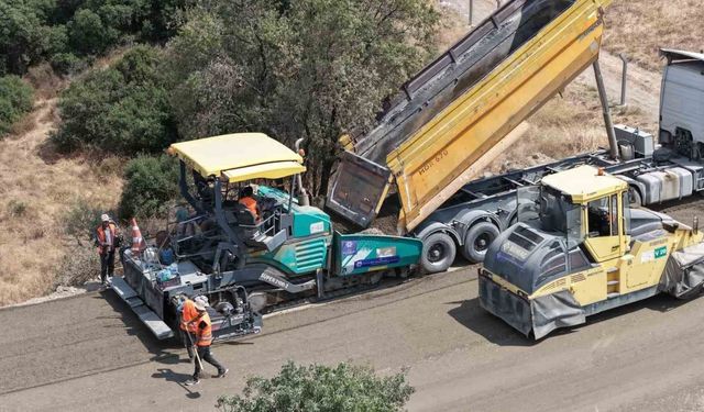 Büyükşehir'den Yenipazar'da ulaşımı rahatlatacak yol hamlesi