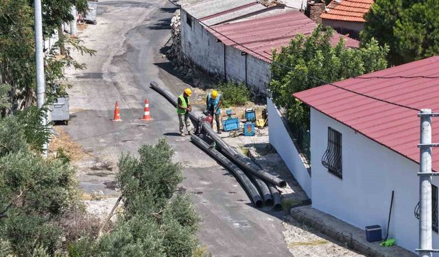 Söke Atburgazı'nda 4,6 milyon liralık içme suyu yatırımı başladı