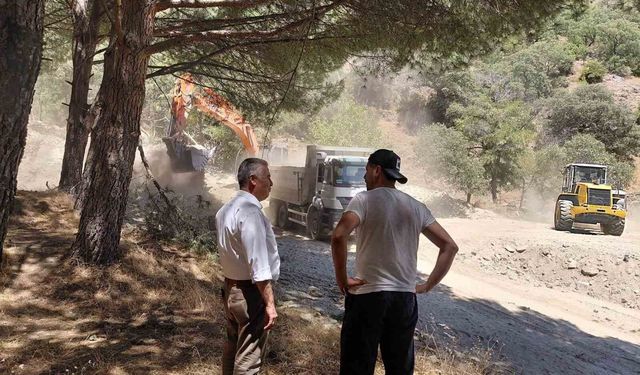 Buharkent'te atıcılık yarışması için hazırlıklar sürüyor