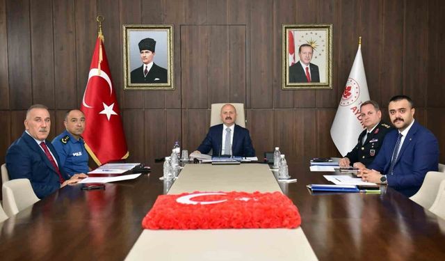 Aydın'da üniversite ve yurtlarda güvenlik konusu görüşüldü