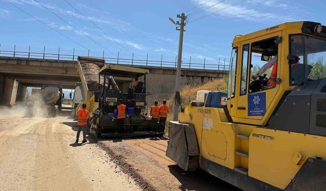 Aydın'ın 17 ilçesinde yol çalışmaları eş zamanlı sürüyor