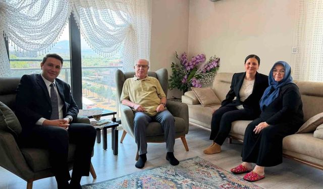 Buharkent Kaymakamı Haydaroğlu'ndan şehit aileleri ve gazilere ziyaret