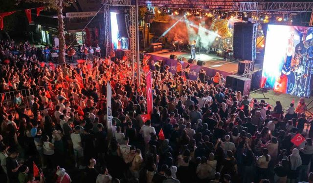 Buharkent'te kurtuluş günü konseri