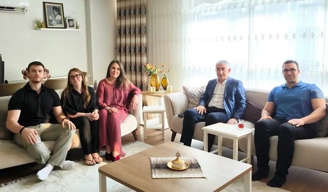 Aydın İl Emniyet Müdürü Karaduman şehit ailesini yalnız bırakmadı