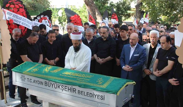 Aydın'da başından vurulmuş halde bulunan Sargın son yolculuğuna uğurlandı