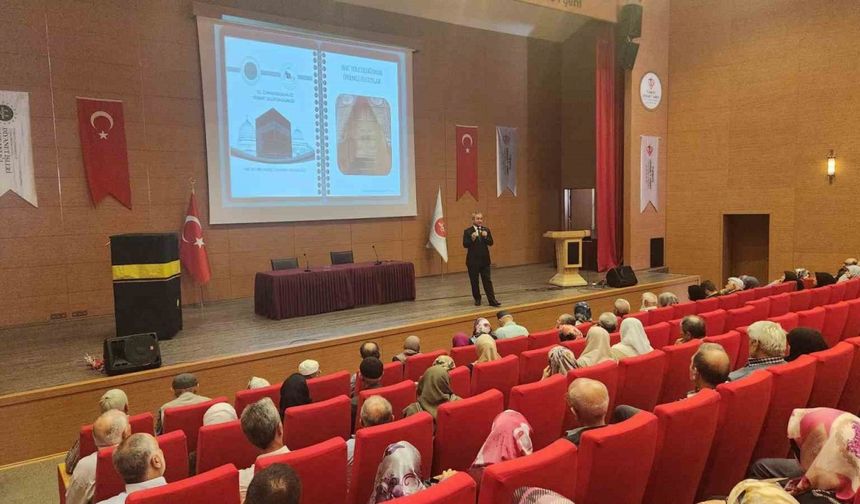 Aydın’da 2024 yılı hac eğitim semineri yapıldı