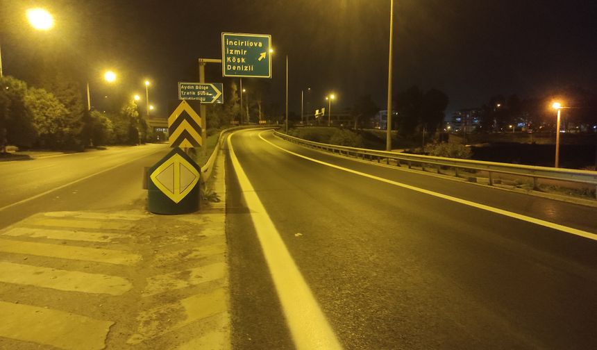 Kapalı olan Aydın-İzmir otoyolu bağlantı kolları açıldı