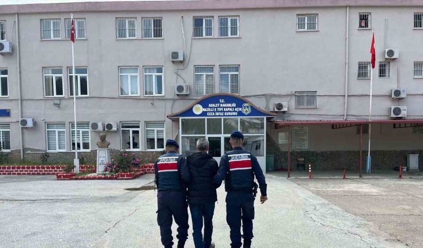 Nazilli’de 30 yıl hapis cezası ile aranan hükümlü yakalandı