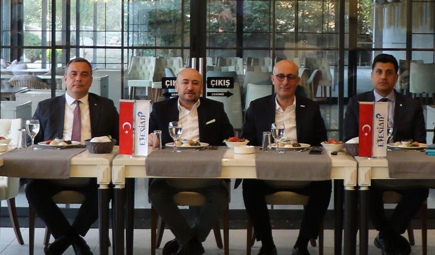 EFESİAD, “Aydın Sohbetleri” Toplantısında Oda ve Borsa Başkanlarını Ağırladı