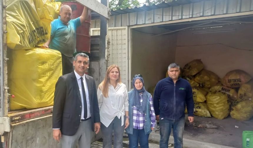 Aydın’da "Atıkları toplayalım, geleceğe nefes olalım" projesi sürüyor