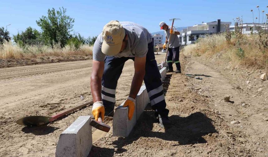 Dallıca’da 6 yeni yol için çalışmalar başladı