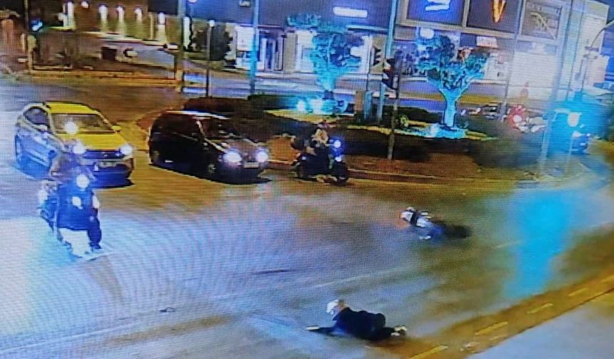 Kırmızı ışık ihlali kazaya neden oldu: Son sürat çarptı