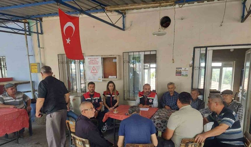 Pamuk ve zeytindeki zararlılarla mücadele yöntemi anlatıldı